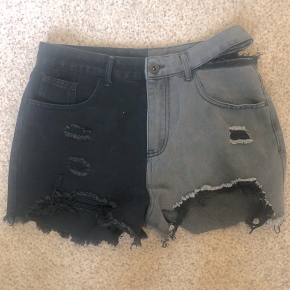 Blue Savvy Distressed Shorts - Picture 1 of 7